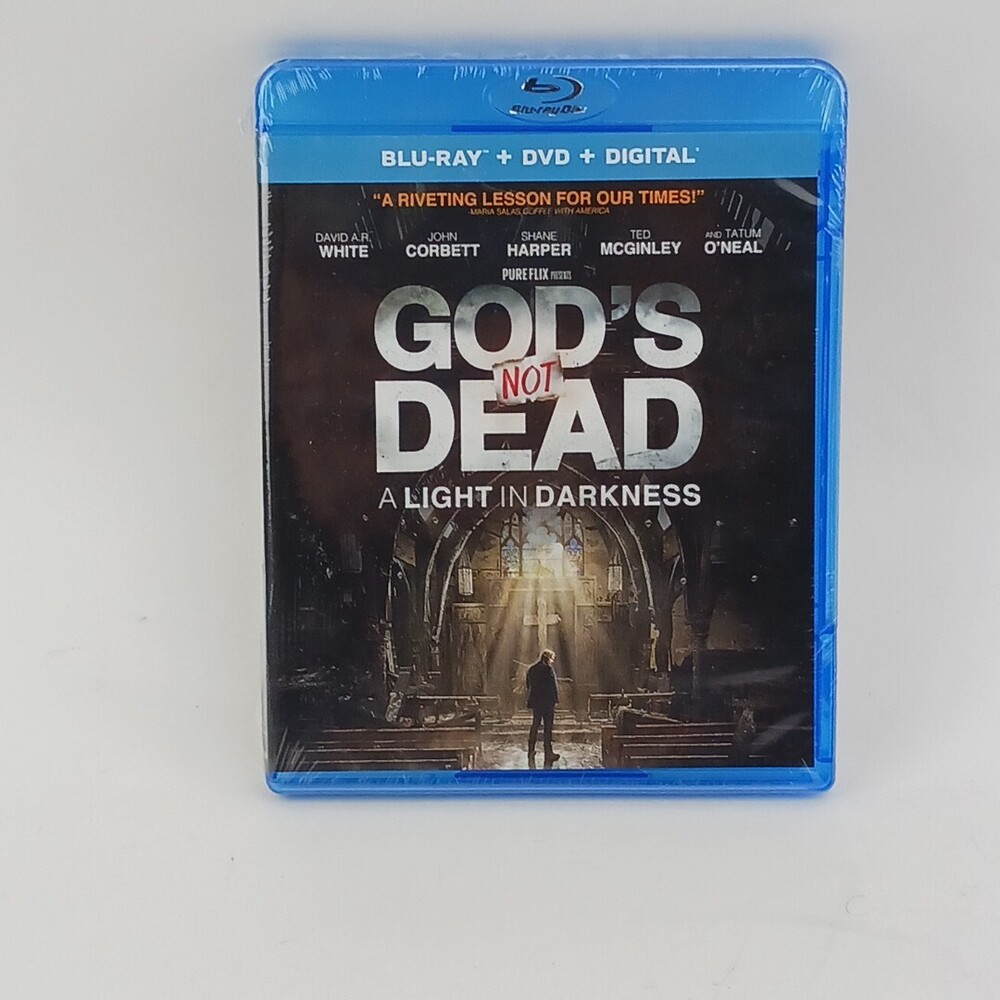 God’s Not Dead: A Light In The Darkness - Blu-ray + DVD + Digital - New Sealed -